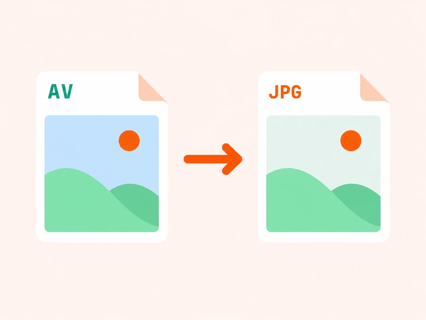 AVIF to JPG