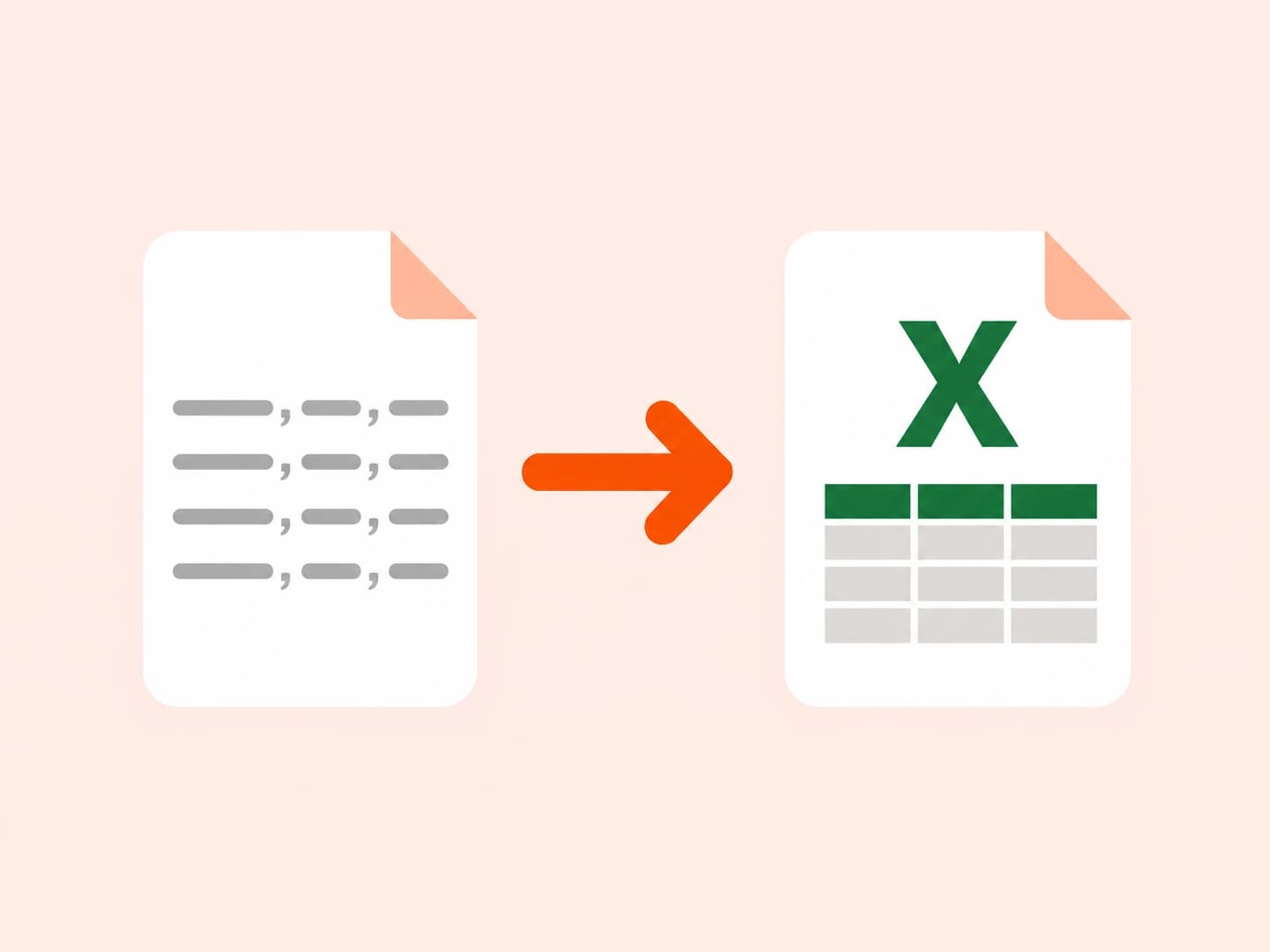CSV to XLSX