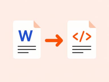 DOCX to HTML