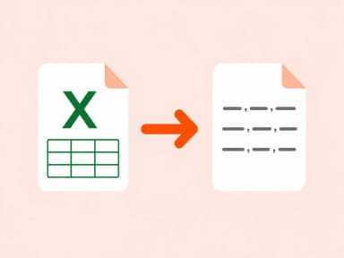 XLSX to CSV